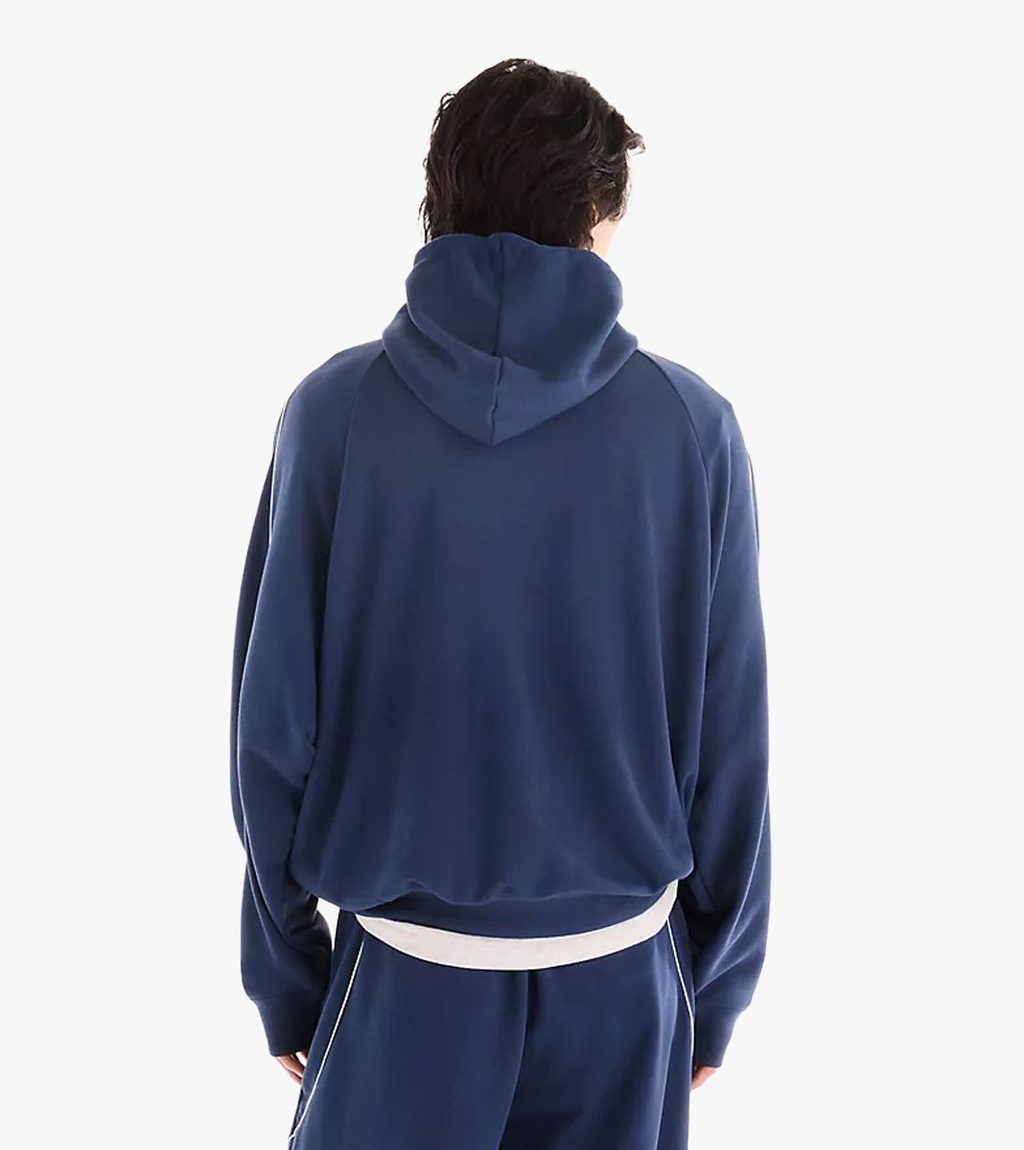 Mėlyna Trackside french terry hoodie