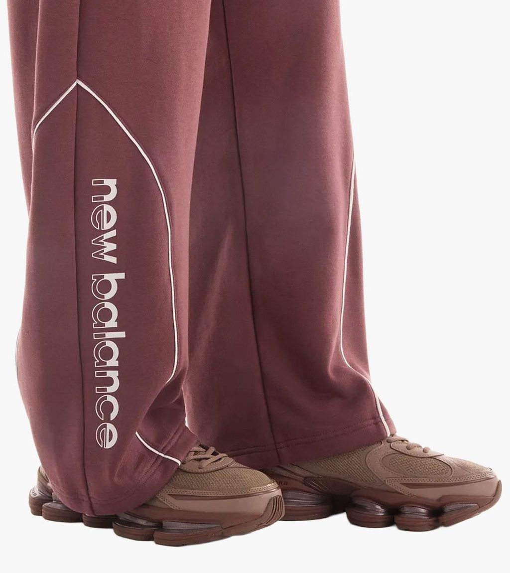 Punainen TRACKSIDE FRENCH TERRY PANT