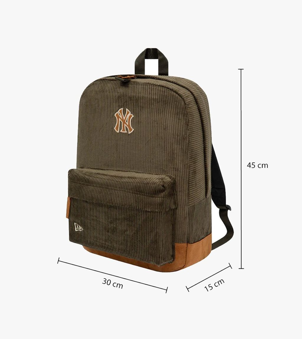 Žalia Cord stadium bag
