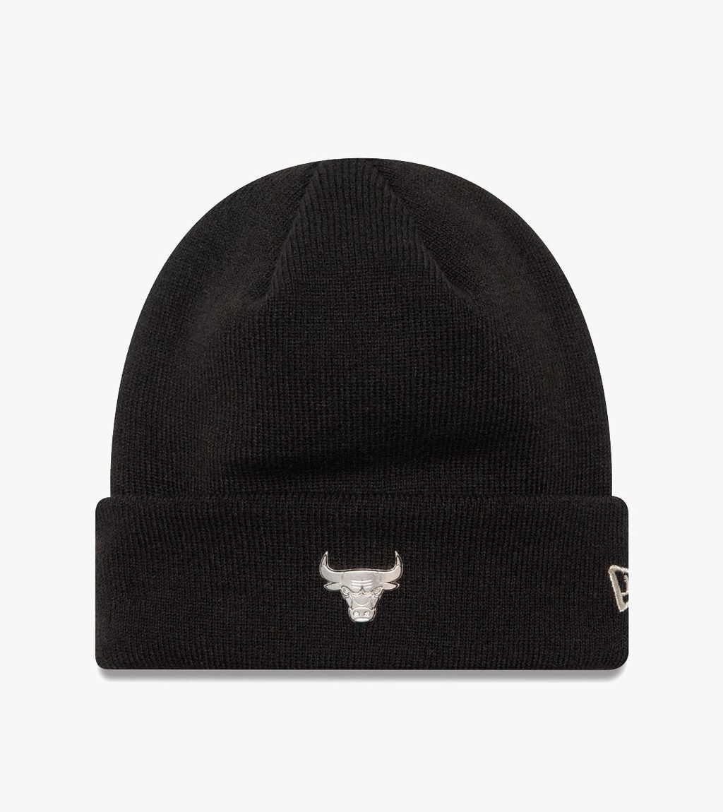 Juoda Metallic cuff beanie bulls