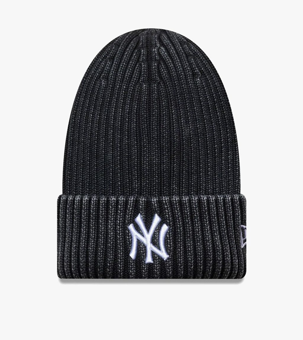 Svart Mlb washed beanie