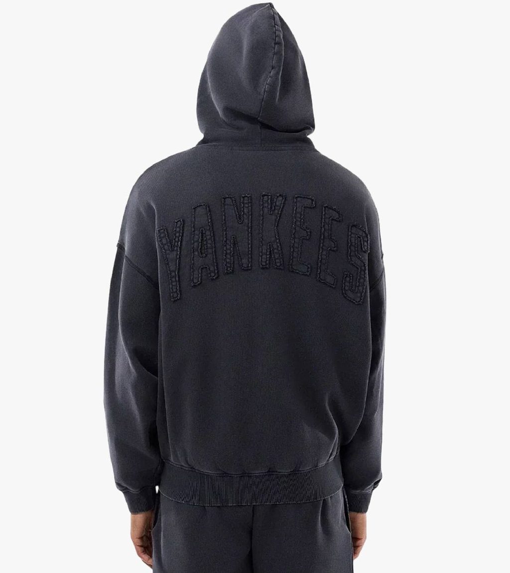 Juoda Mlb washed fz hoodie