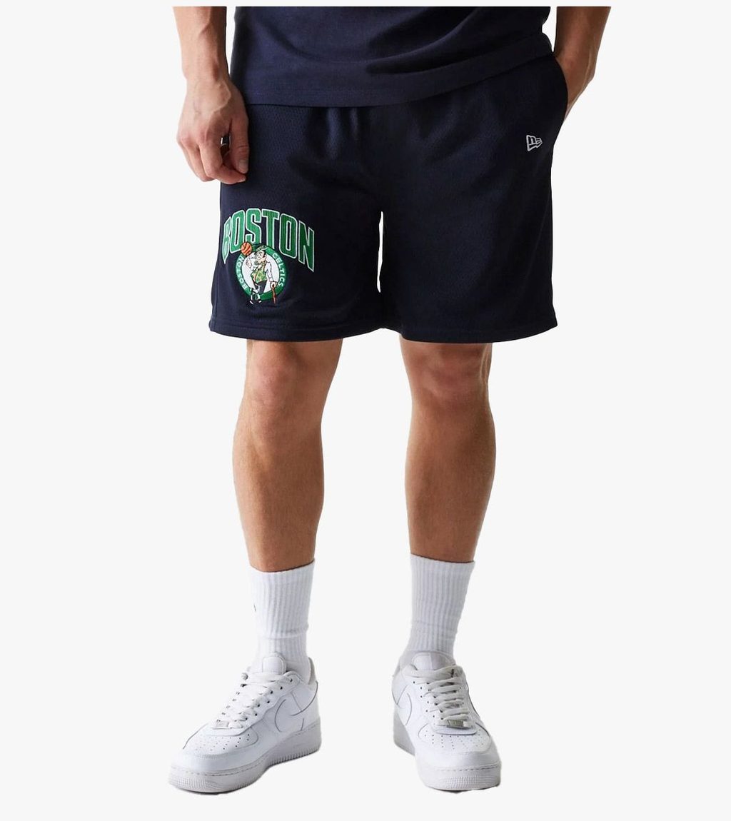 Blått Nba arch graphic mesh short