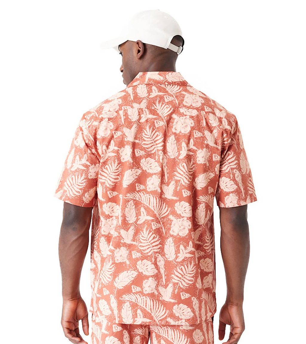 Ruskea NE AOP WOVEN SHIRT