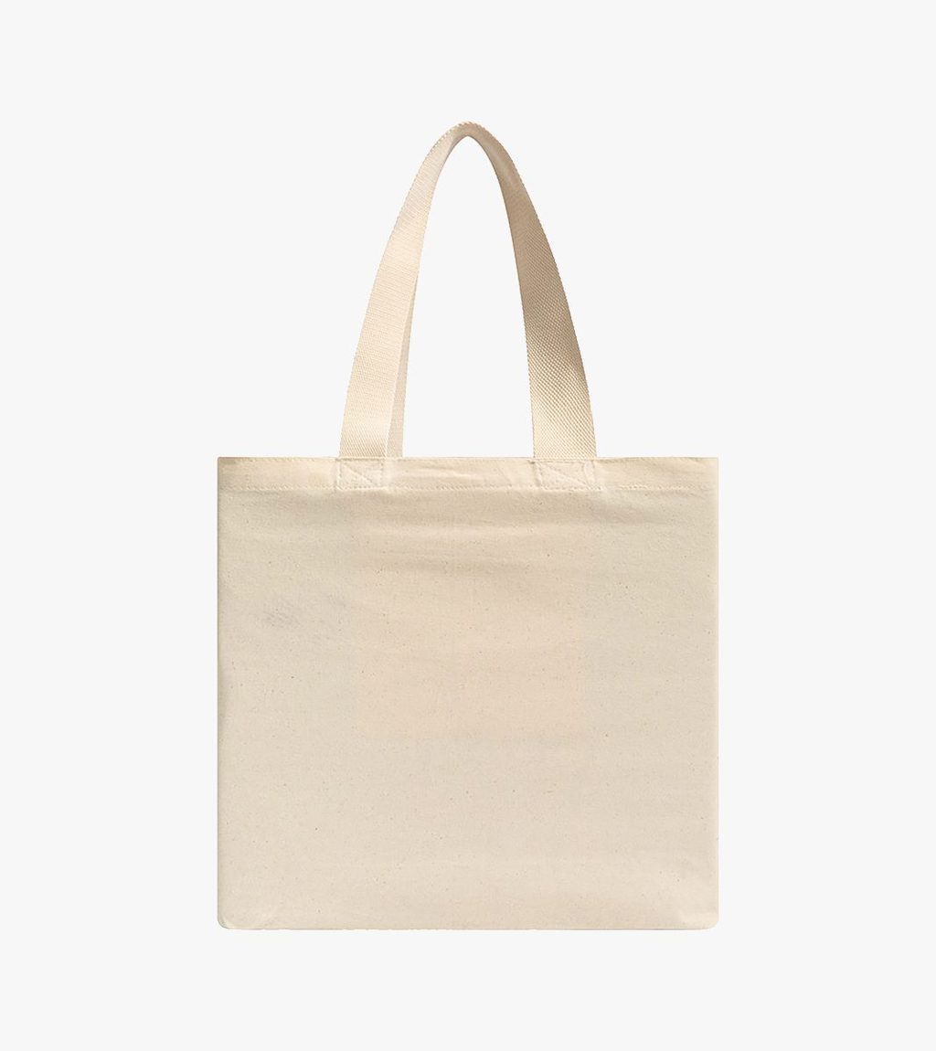 Beige NE GRAPHIC TOTE BAG
