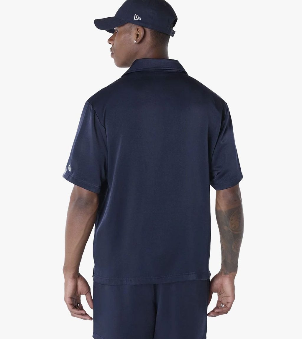 Blue NE STRIPE REVERE SHRT
