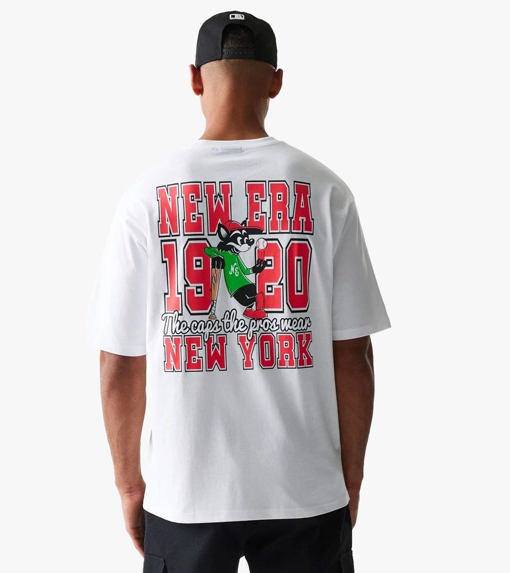 Vitt New era character graphic os tee