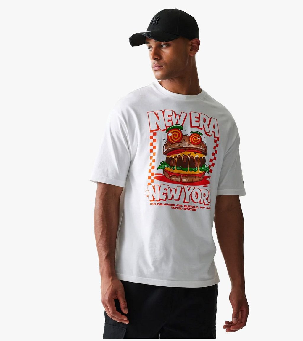 Balta New era food graphic os tee