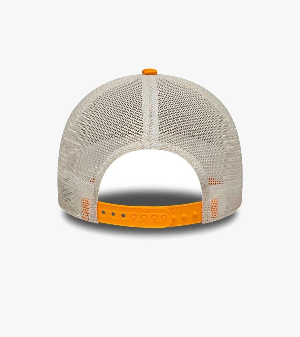 Orange NEW ERA LOCATION PATCH TRUCKER