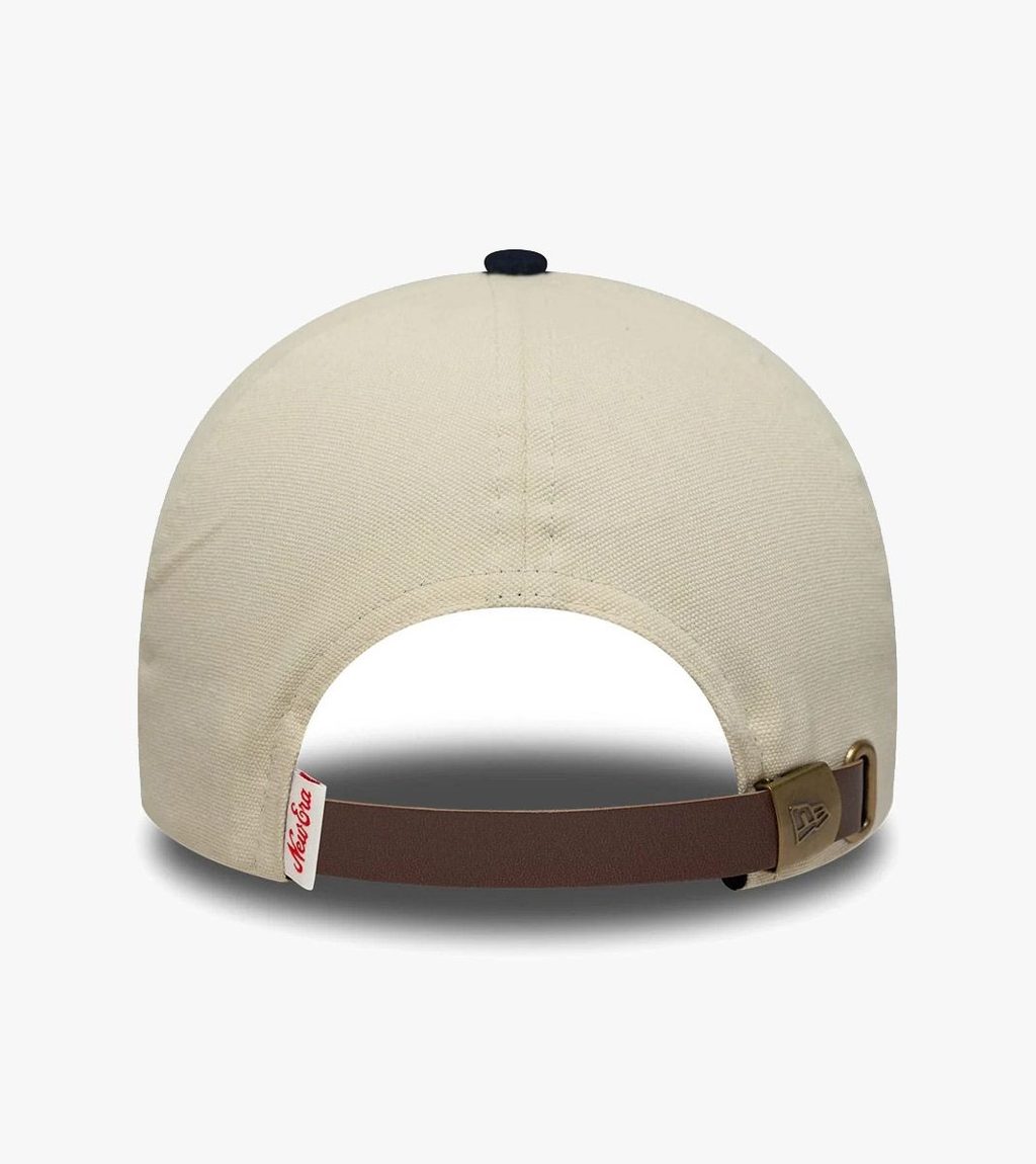 Beež New era patch suede e-frame