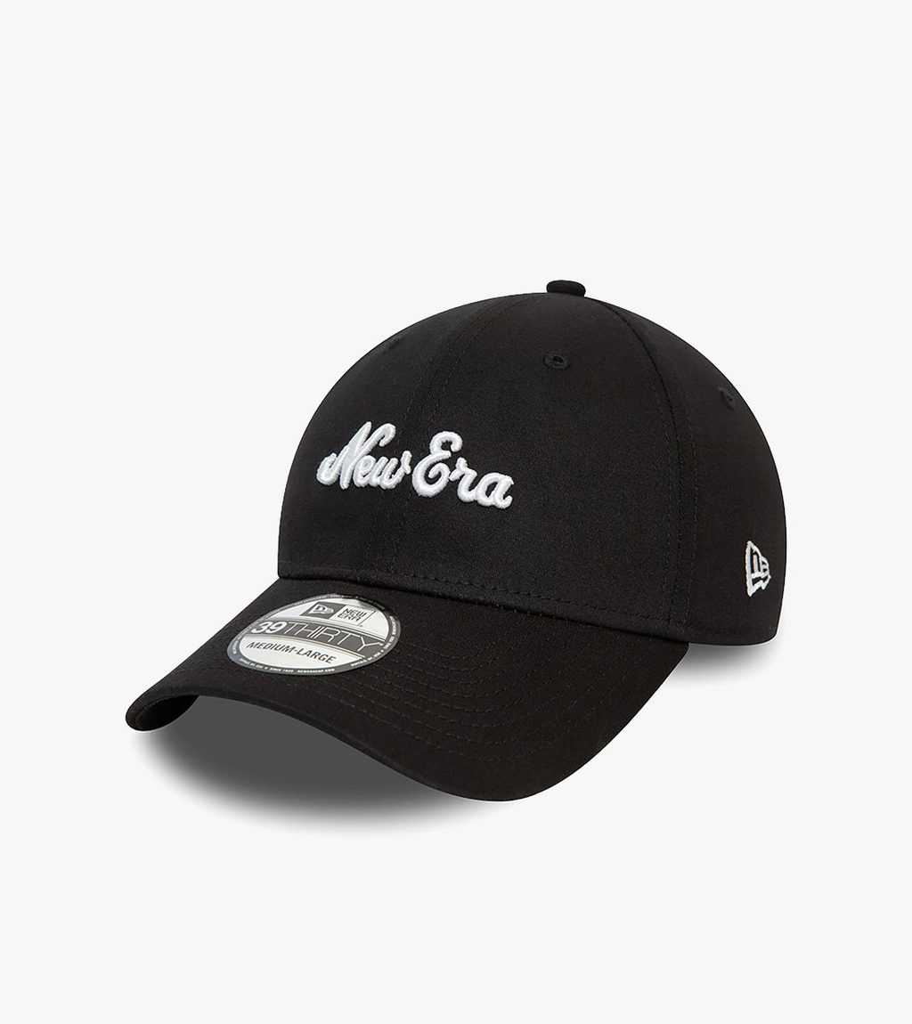 Black NEW ERA SCRIPT 39THIRTY