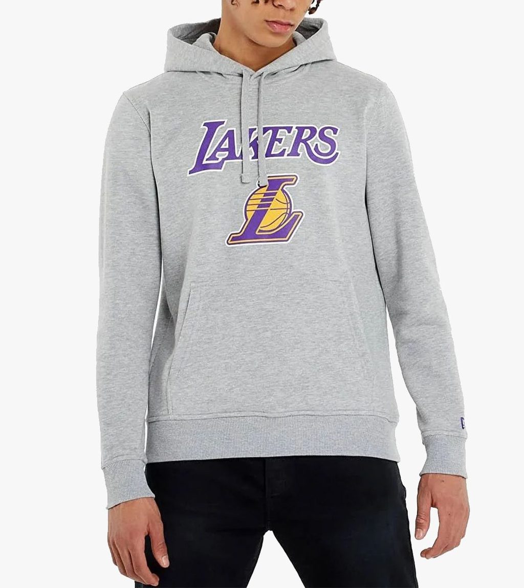 Grått Nos nba regular hoody lakers