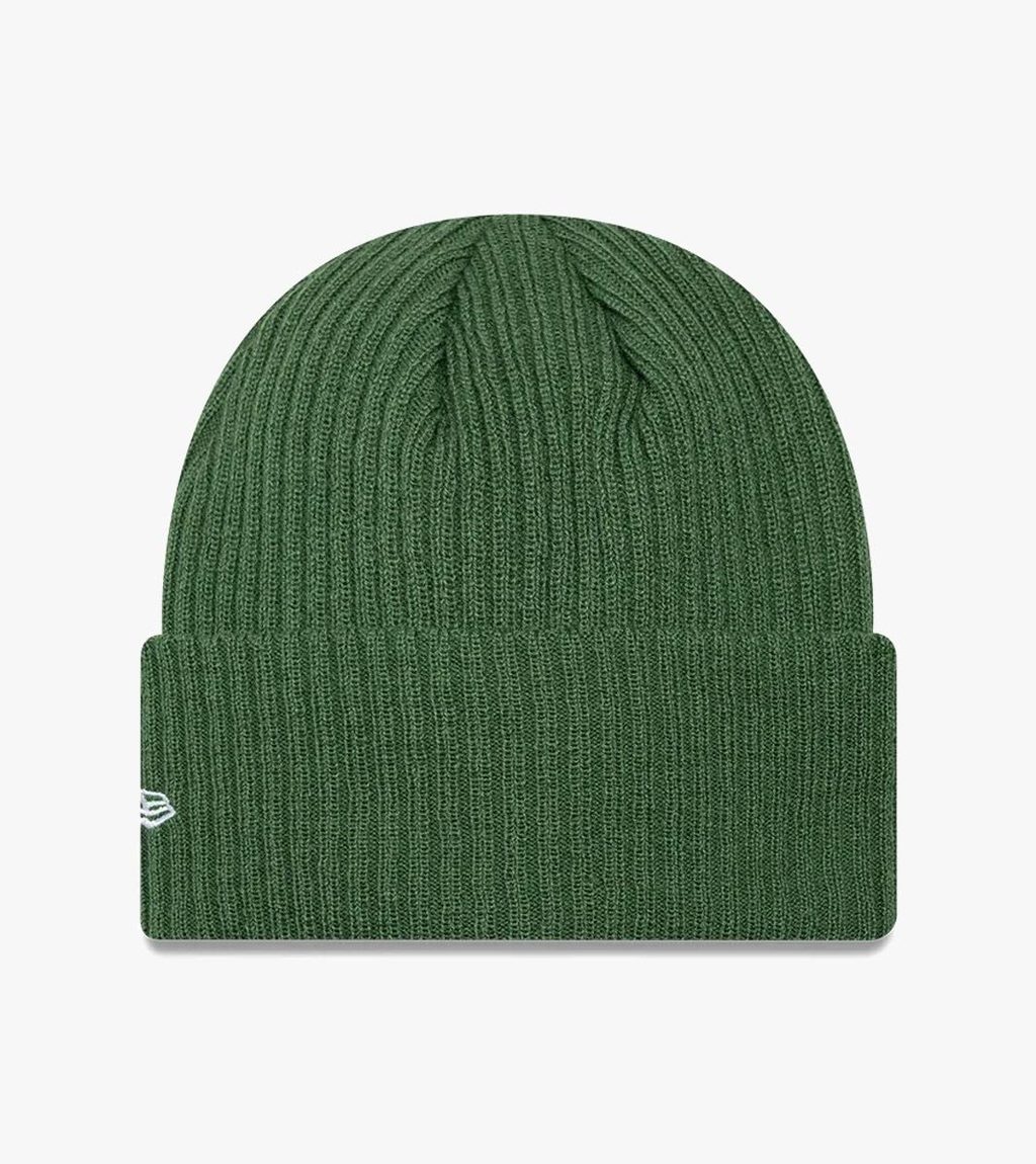 Grönt Wide cuff beanie