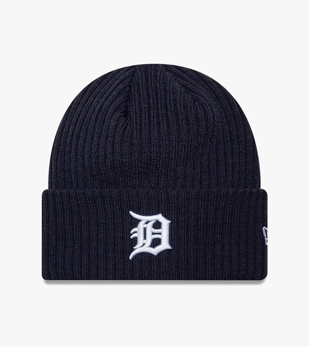 Blått Wide cuff beanie