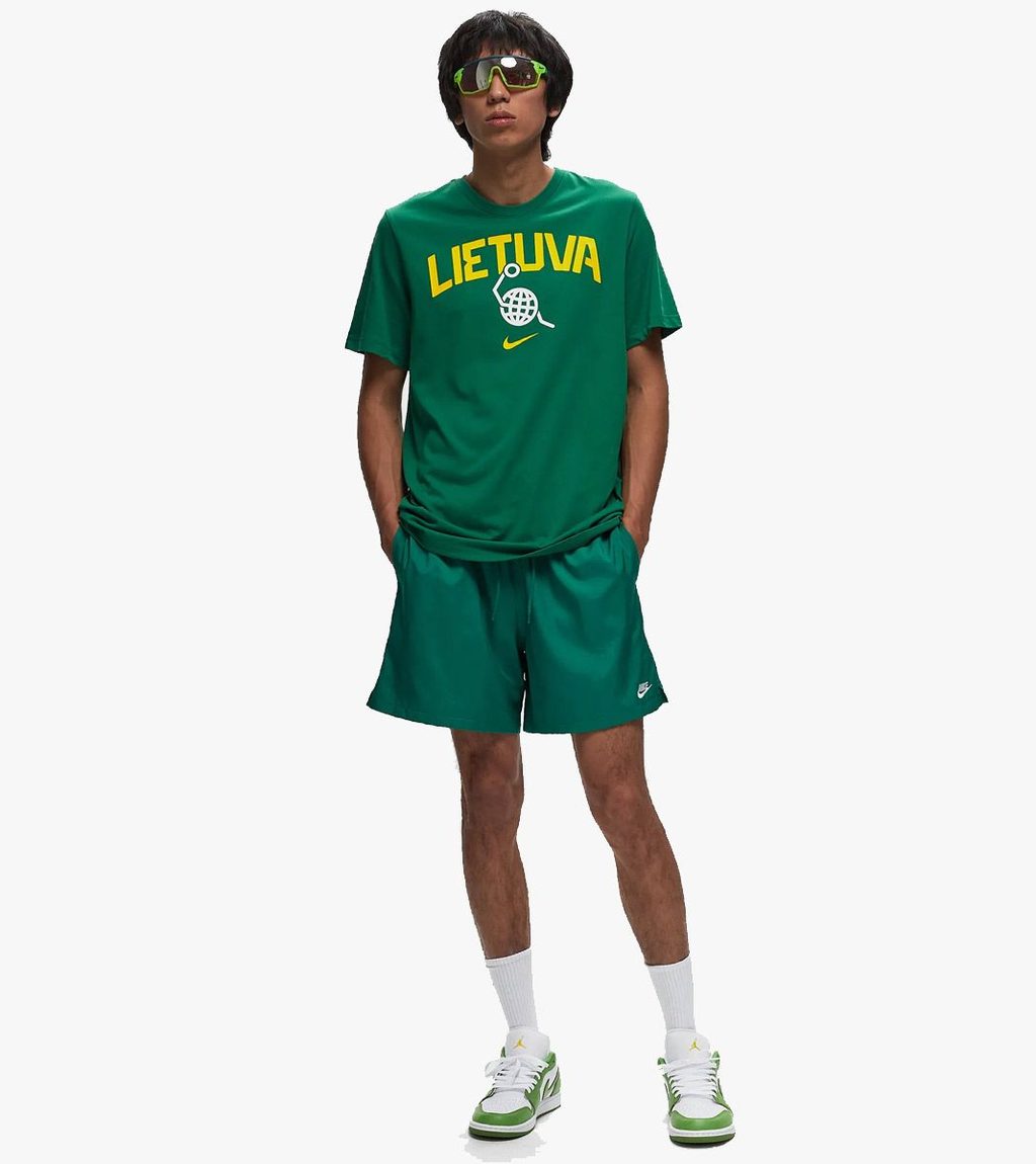 Grönt Lit 24 m ss team tee o 24