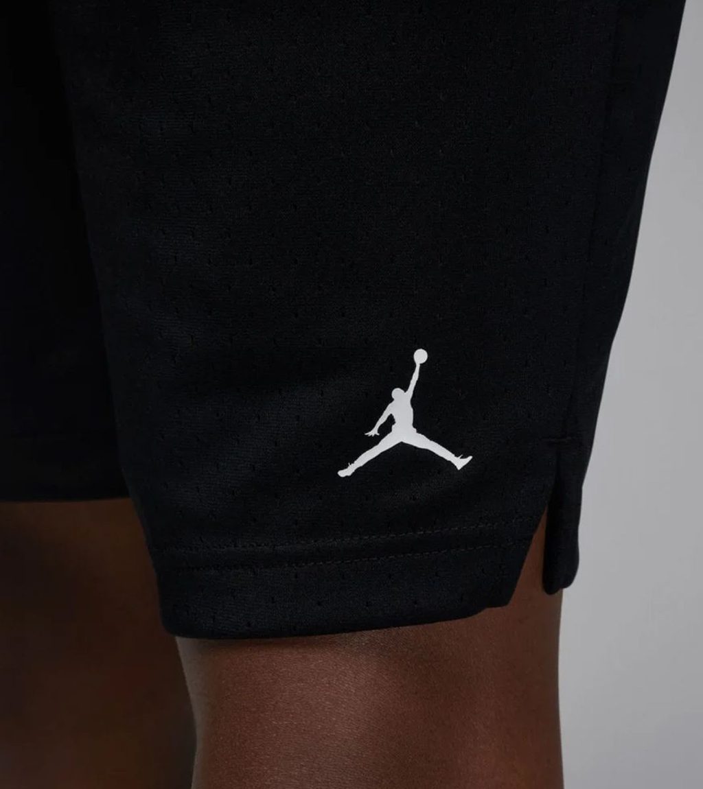 Melna M J DF SPRT MESH SHORT