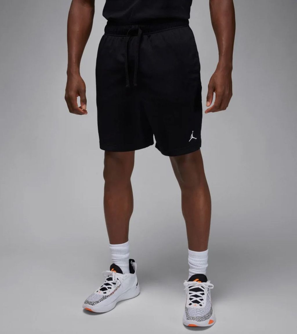 Melna M J DF SPRT MESH SHORT