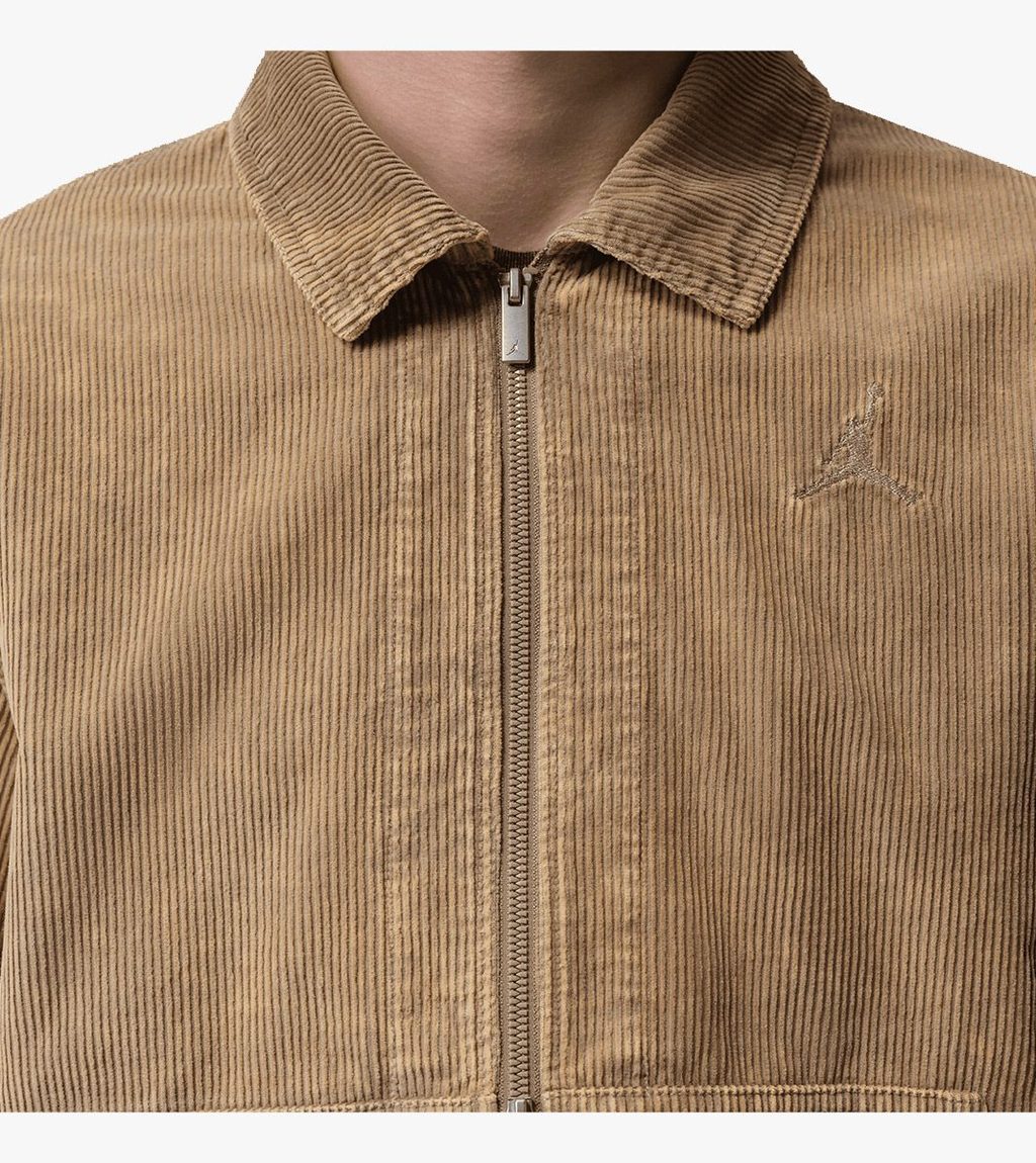 Beige M j flt corduroy chore jkt
