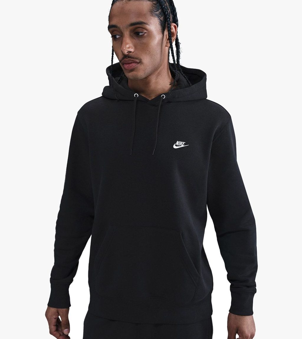 Juoda M nk club bb po hoodie