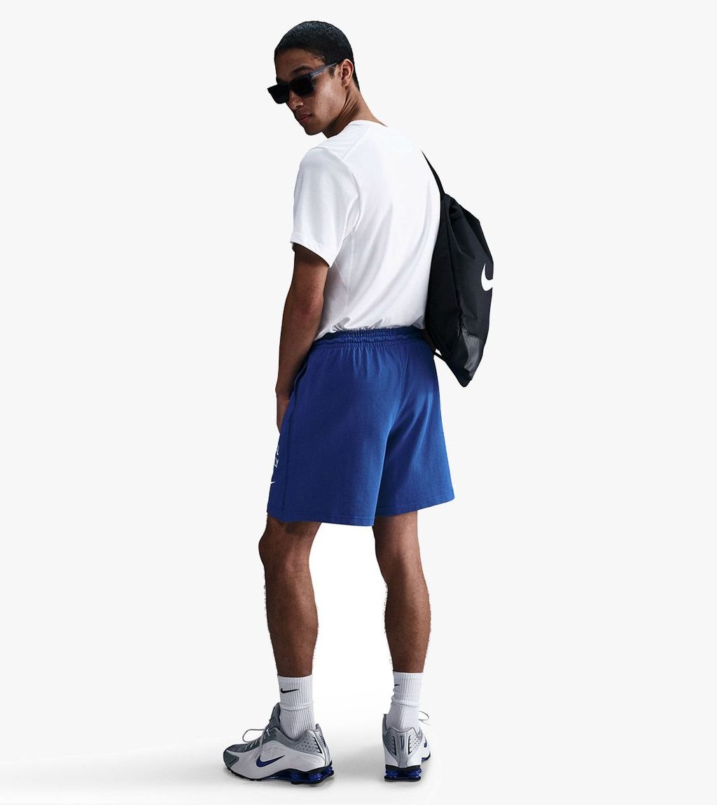 Blått M nk club knit short official