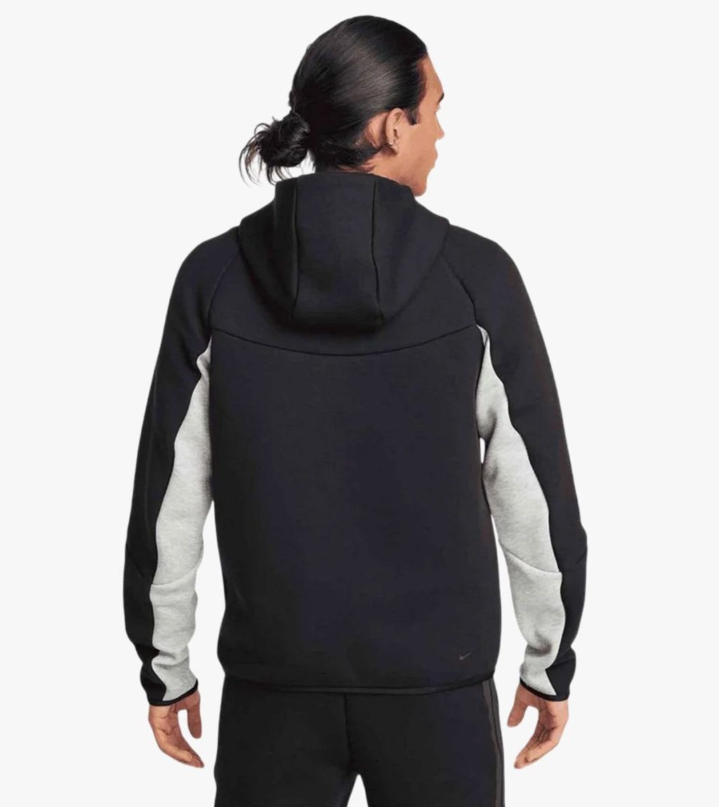 Harmaa M NK TCH FLC FZ WR HOODIE