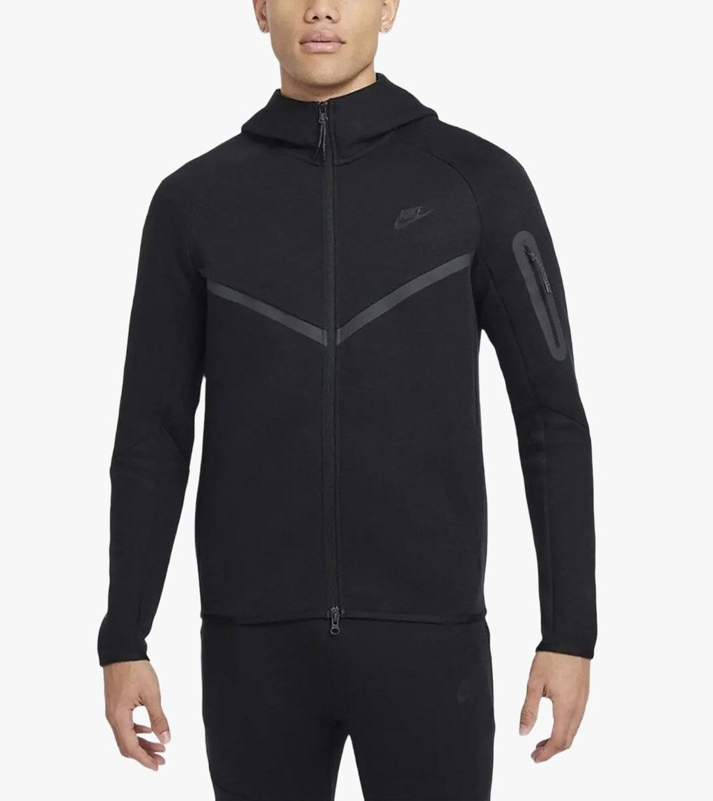 Melna M NK TCH FLC FZ WR HOODIE