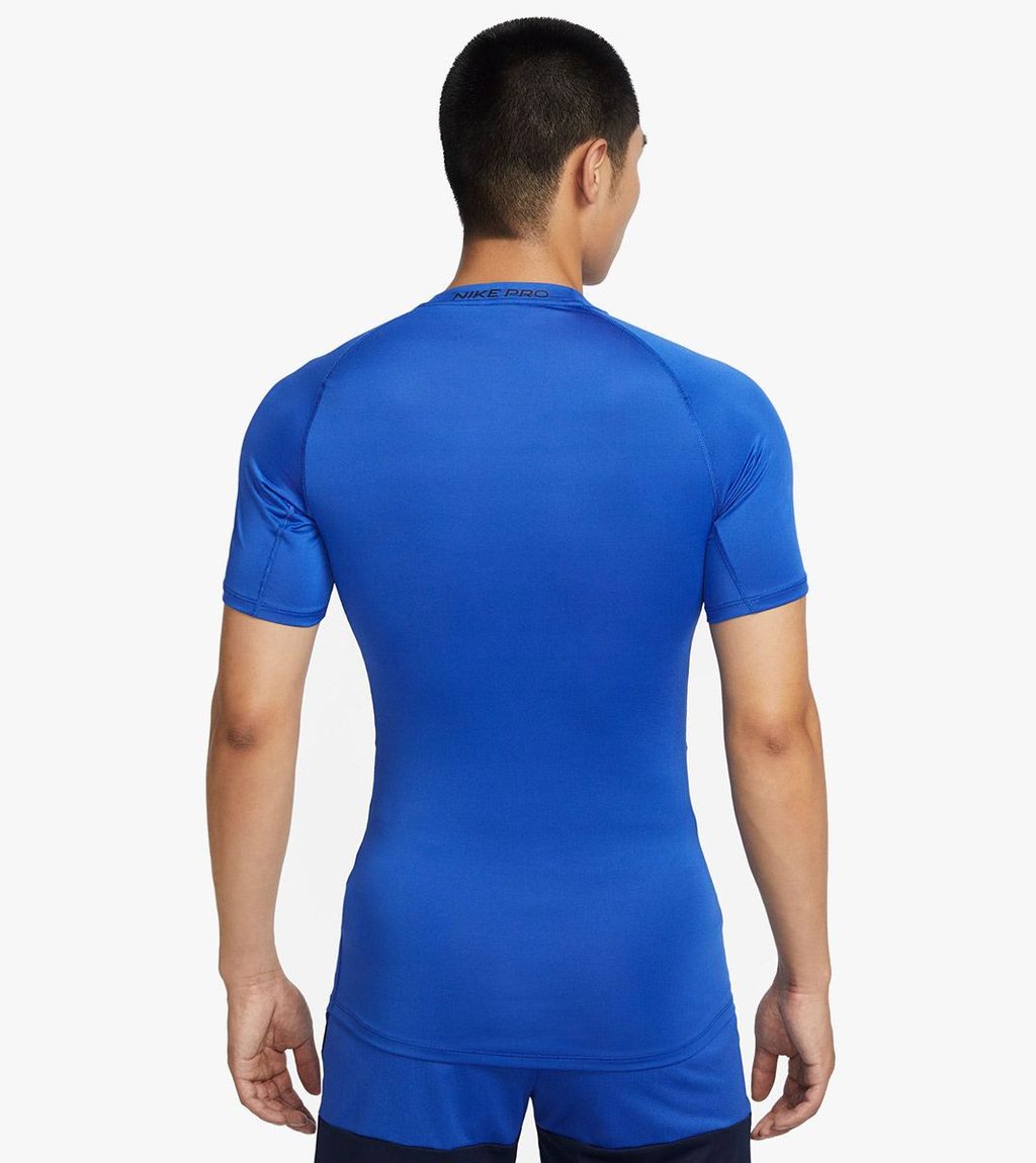 Mėlyna M np df tight top ss