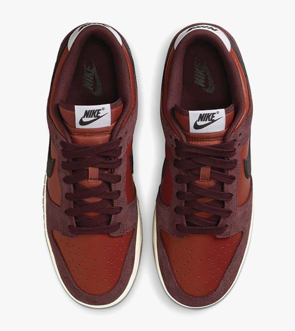 Red NIKE DUNK LOW RETRO SE