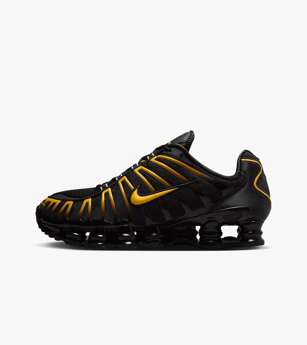 Svart Nike shox tl