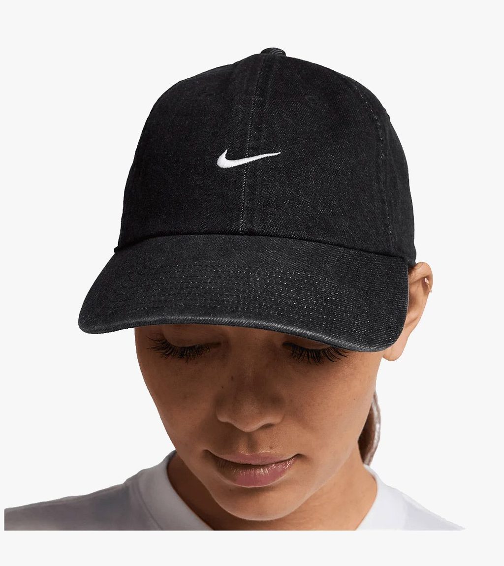 Melna U NK CLUB CAP U CB DENIM 24 L