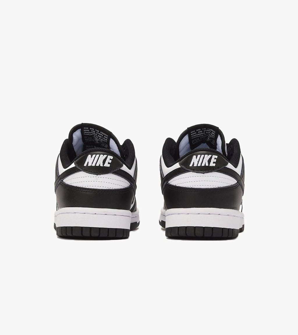 Juoda W nike dunk low