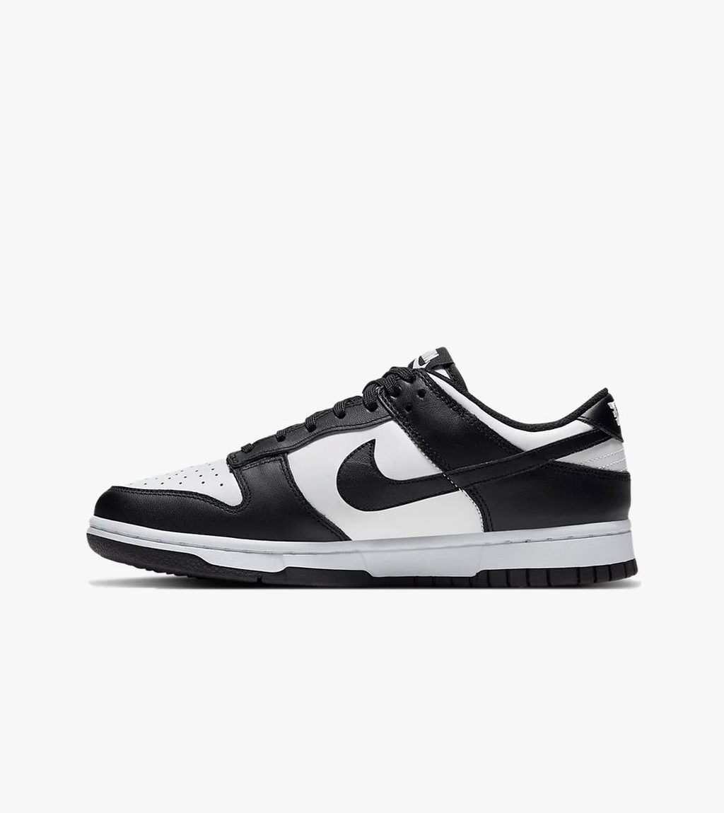 Juoda W nike dunk low