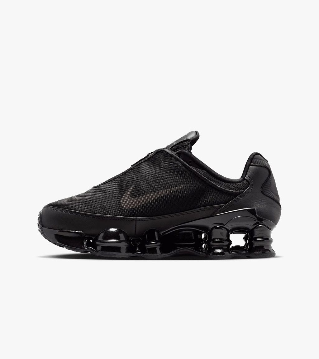 Black W NIKE SHOX TL