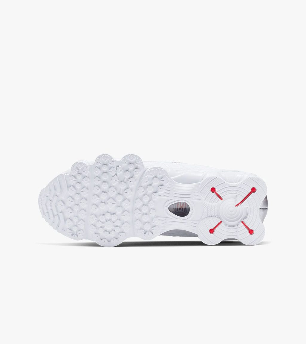 Vitt W nike shox tl