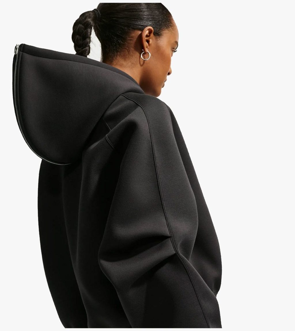 Melna W NSW PREGAME FLC ZIP HOOD PO