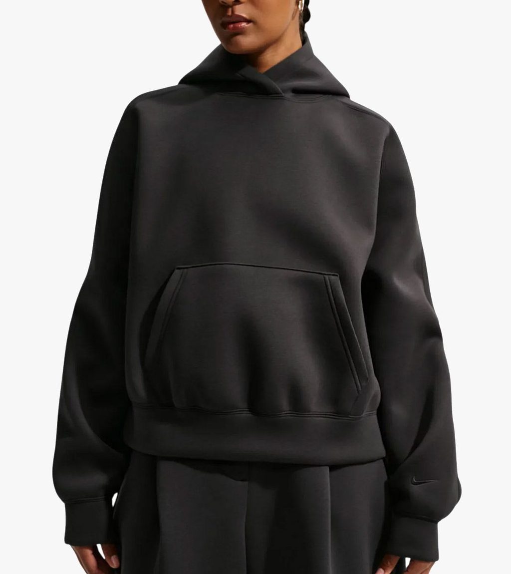 Melna W NSW PREGAME FLC ZIP HOOD PO