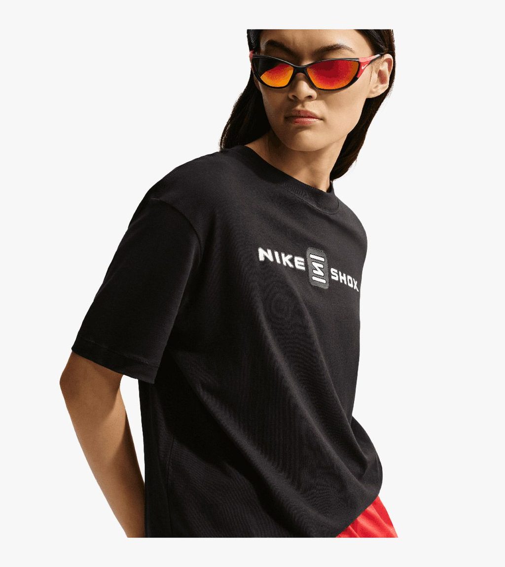 Black W SHOX GRX TEE