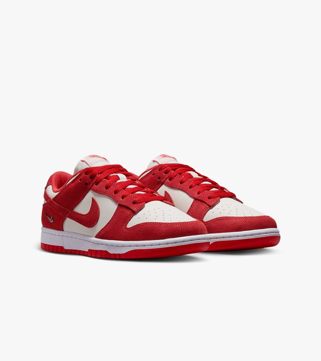 Raudona Wmns nike dunk low