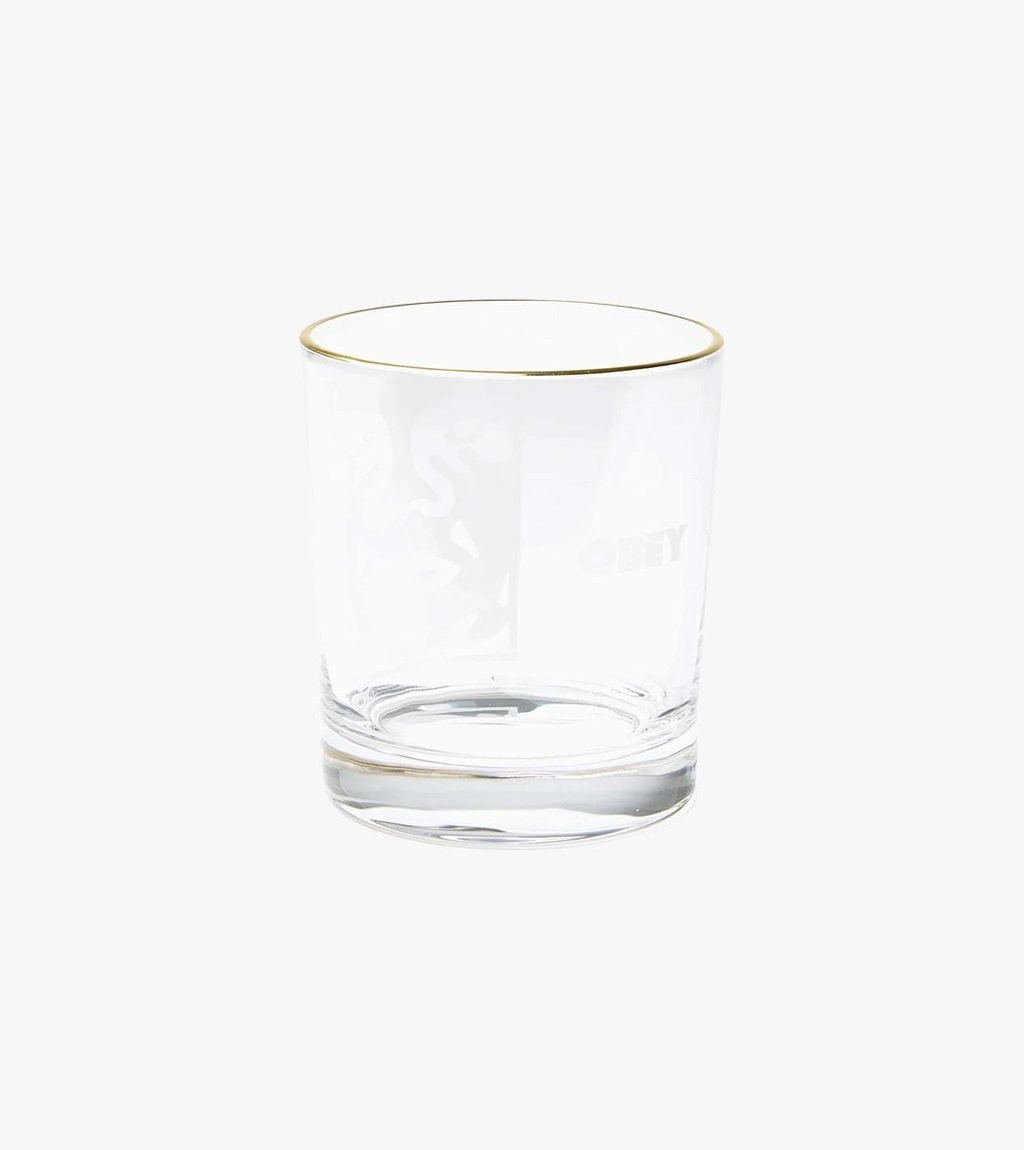 Krāsaina BOLD LOGO DRINKING GLASS