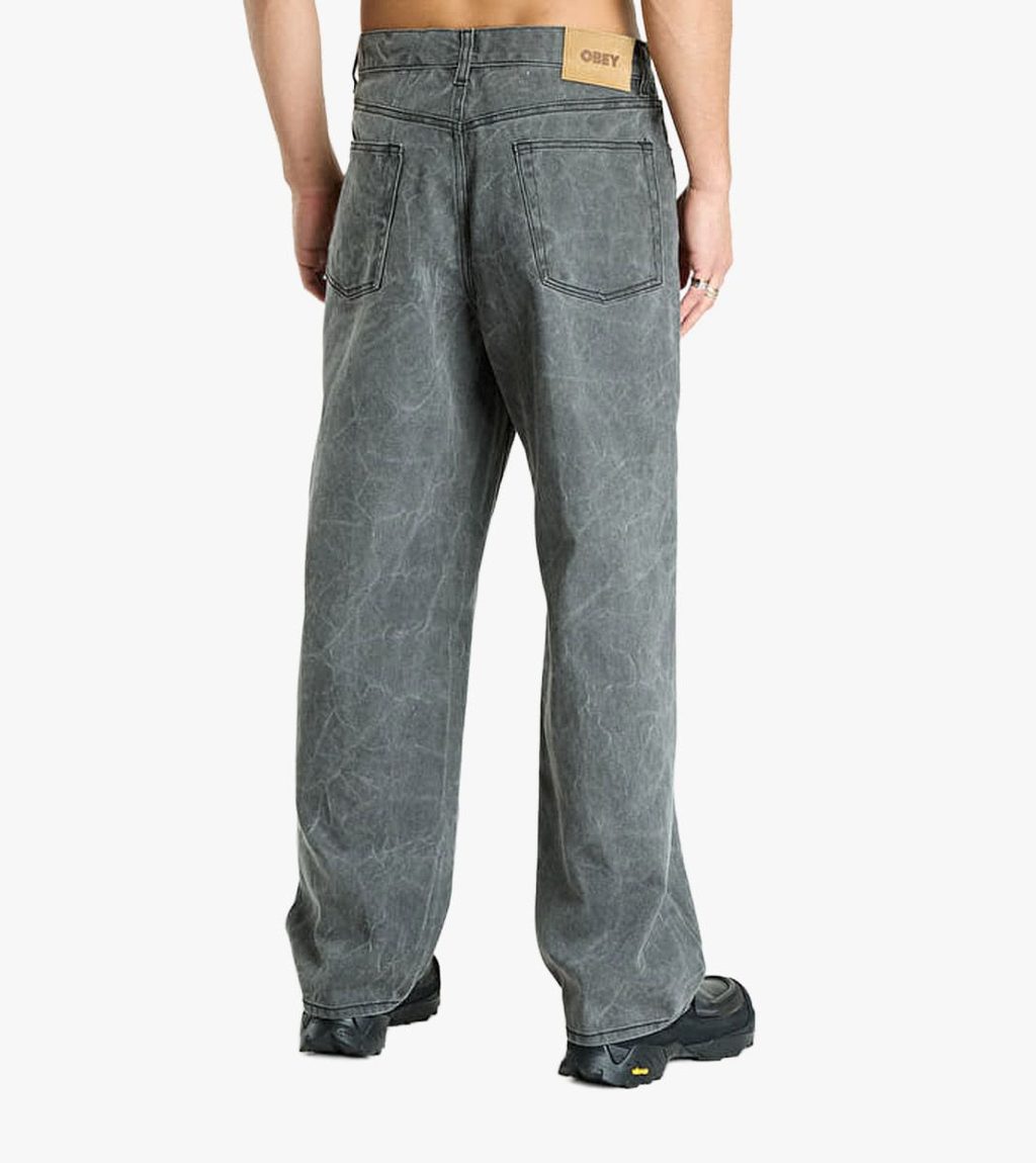 Krāsaina CLASSIC WRINKLE BAGGY DENIM