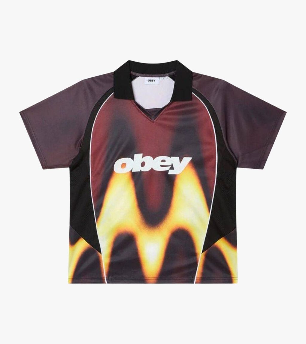 Sarkans OBEY BLURRED SOCCER JERSEY