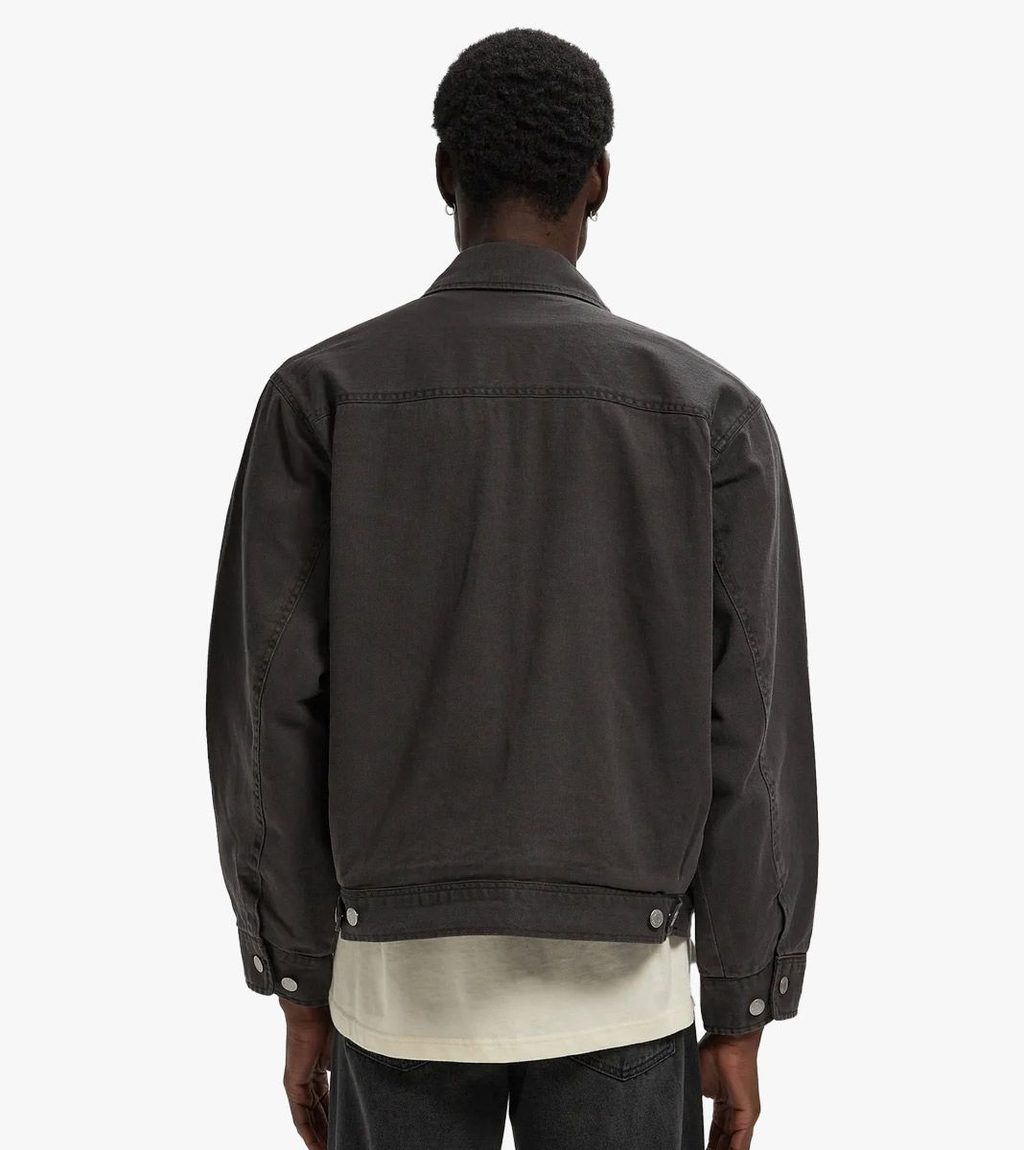 Black OBEY WALTER WORK JACKET