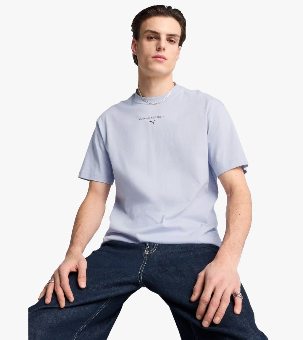 Grått Graphics the puma cat tee