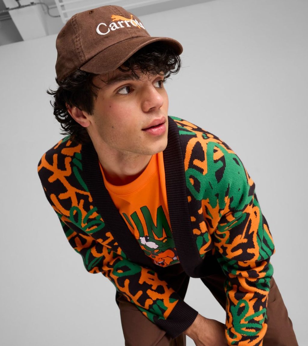 Brown PUMA X CARROTS DAD CAP