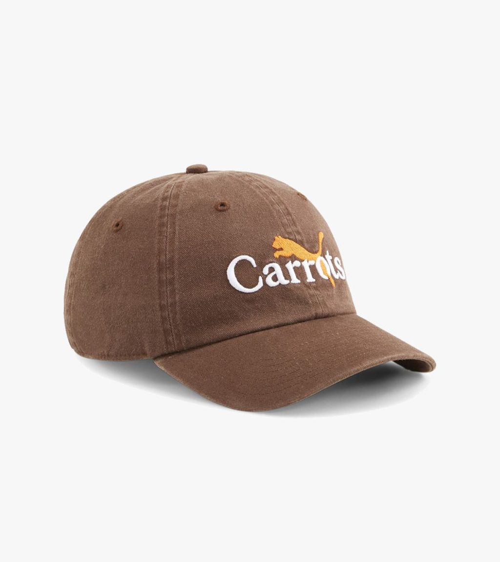 Brown PUMA X CARROTS DAD CAP