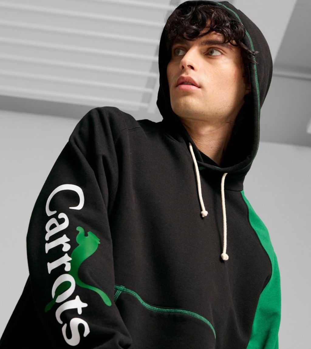 Svart Puma x carrots graphic hoodie