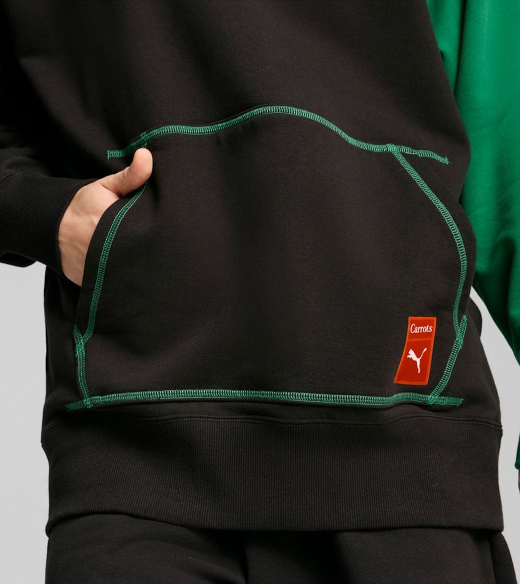 Svart Puma x carrots graphic hoodie