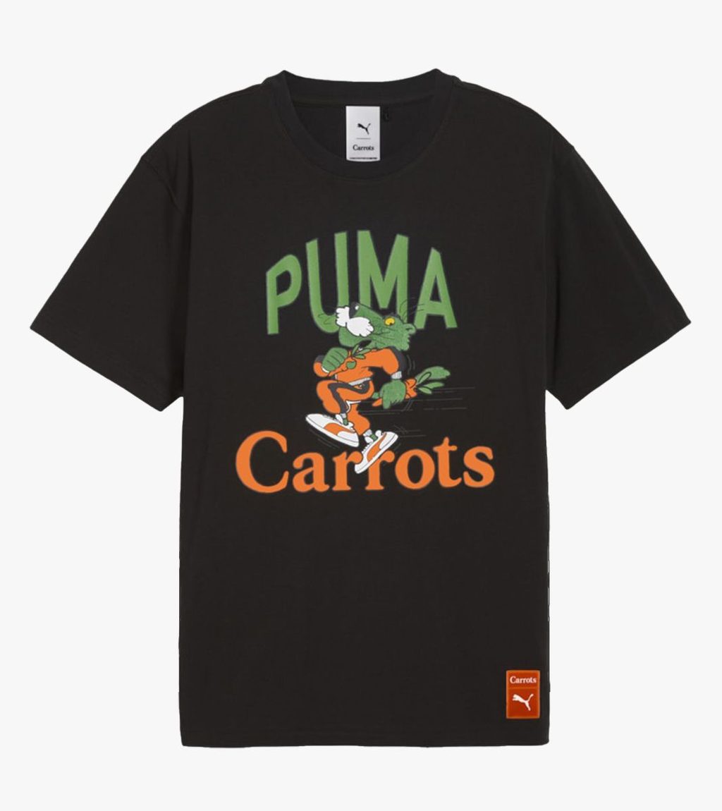 Melna PUMA X CARROTS GRAPHIC TEE