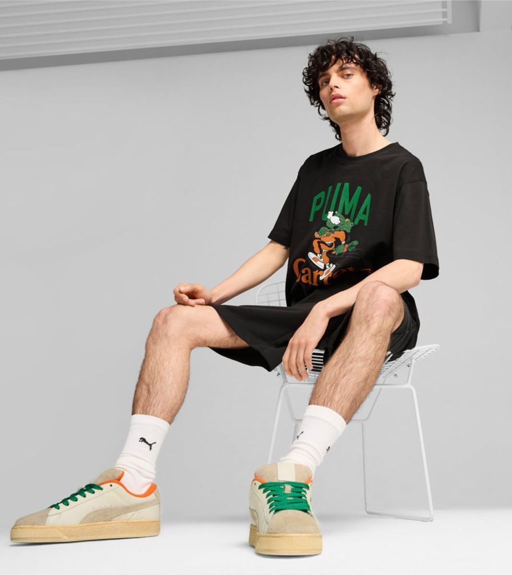 Melna PUMA X CARROTS GRAPHIC TEE