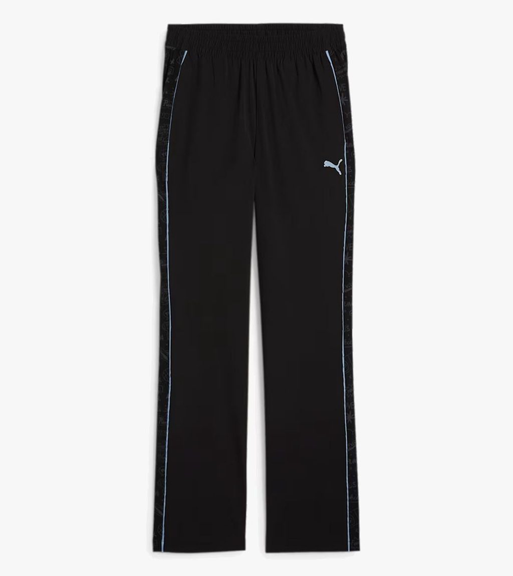 Svart Puma x sophia chang aop wide leg pants
